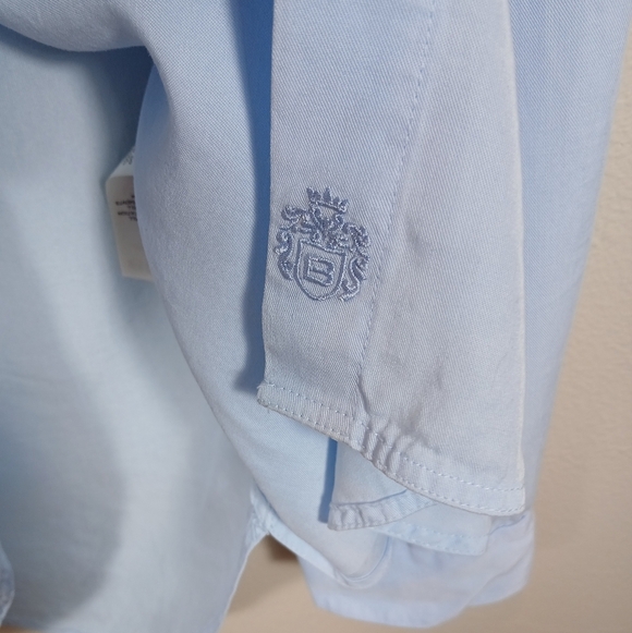 Babaton utility poplin shirt in light blue 2XS - Picture 9 of 13